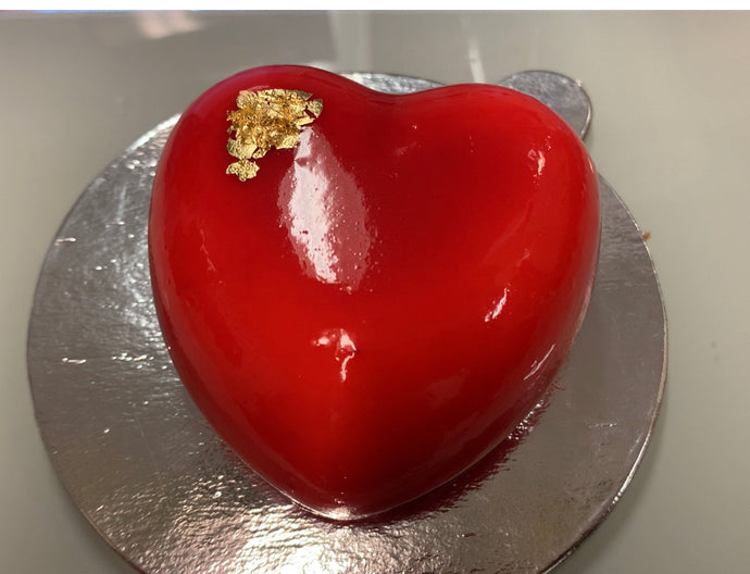 Heart Mousse Cake